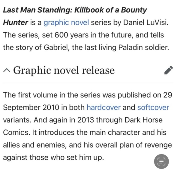 Hard Cover of Last Man Standing: Killbook of a Bounty Hunter - Picture 7 of 16